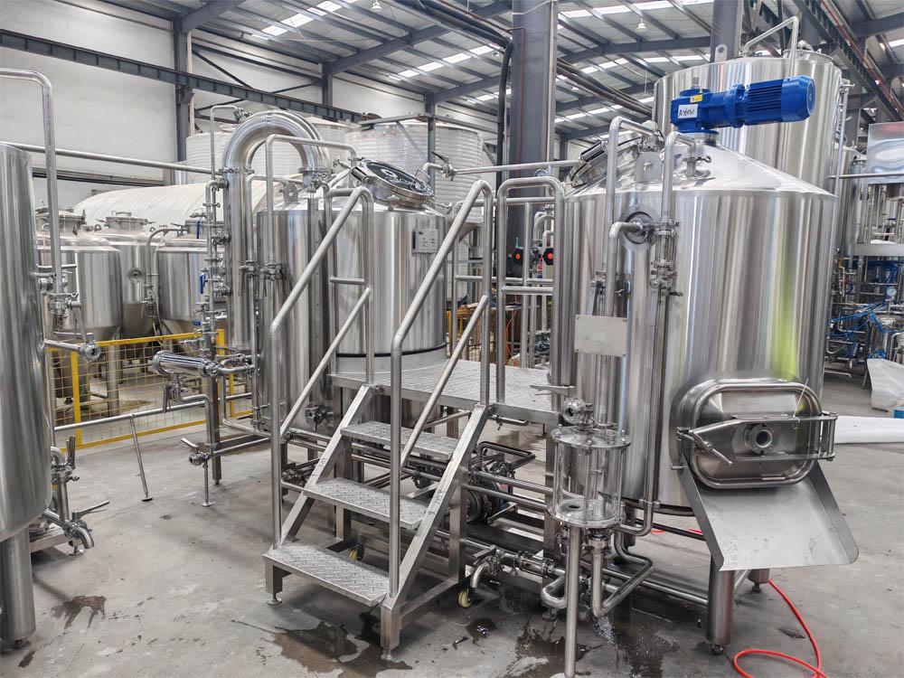  New Electric Heating Two-Vessel Beer Brewing System Shipped to Ghana